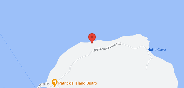 map of 825 Big Tancook Island Road